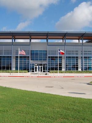 Emerson has partnered with San Jacinto College to design, equip, and provide training tools for the New Center for Petrochemical, Energy, and Technology (pictured). The new facility will help train the future workforce in the evolving petrochemical and refining industries.