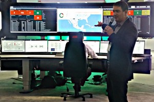 Fig. 2. One of several demonstrations presented at the unveiling of ABB Ability at ABB Customer World 2017. Photo by Emily Querubin.