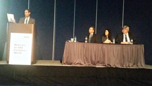 The plenary session, “How digitalization is driving the chemical, oil and gas industry’s next level of operations,” was moderated by Lee Nichols, editor and associate publisher at Gulf Publishing Company. He was joined by expert panelists Dania Kodeih, enterprise and solution architect at Microsoft; Rami-Johan Jokela, head of digitalization at ABB; and Havard Devold, group V.P. of digital oil, gas and chemicals at ABB.