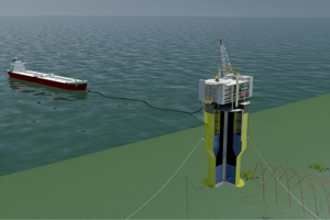 Atkins' patented Deep Draught Production, Storage and Offloading (DDPSO) concept