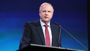 BP Group Chief Executive Bob Dudley during a plenary dialogue at IHS CERAWeek in Houston. (Photo BP)
