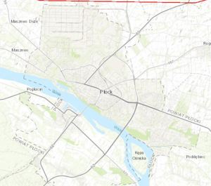 The Iranian oil, which is lighter than the Russian crude and contains less sulphur, will be refined at PKN's plant at Plock, northwest of Warsaw. MAP SOURCE: EWA