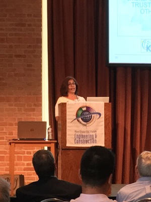 FIG. 1. Ms. Clark provided the luncheon keynote address at the RGF roundtable in August.