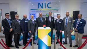 Pictures at the launch of the Non-metallic Innovation Center in Cambridge, UK are Professor Tat-Hean Gan, TWI Director of Innovation and Skills, Mihalis Kazilas, NIC Programme Director, Ihsan Al Taie, Saudi Aramco R&amp;D Chief Technologist for Non-metallics, Ammar Al-Nahwi, Saudi Aramco Manager Research &amp; Development Center, Ahmad Al Khowaiter, Saudi Aramco VP and Chief Technology Officer, Aamir Khalid, TWI Chief Executive Officer, Alan Nelson, ADNOC Chief Technology Officer, Abdullah Ateya, ADNOC SVP Refining &amp; Petrochemicals Business Function, Shervin Maleki, TWI Director of Global Development