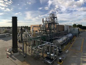 Alterra’s industrial-scale waste plastics liquefaction unit in Akron, Ohio. Photo: Alterra