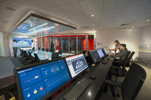 Honeywell&#x27;s first industrial cyber security center of excellence (COE) at its Middle East headquarters in Dubai.