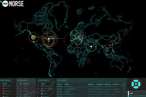Norse cyber-attack map