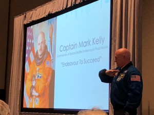Captain Mark Kelly, NASA Space Shuttle Commander