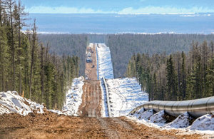 FIG. 7. Gazprom is building the Power of Siberia pipeline to provide natural gas to demand centers in Russia’s Far East region, as well as to China. Photo courtesty of Gazprom.