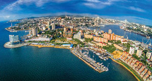Fig. 1. A view of Vladivostok. Located in Russia’s Far East, it is  a potential site for the building of a proposed refinery by  Japanese operators.